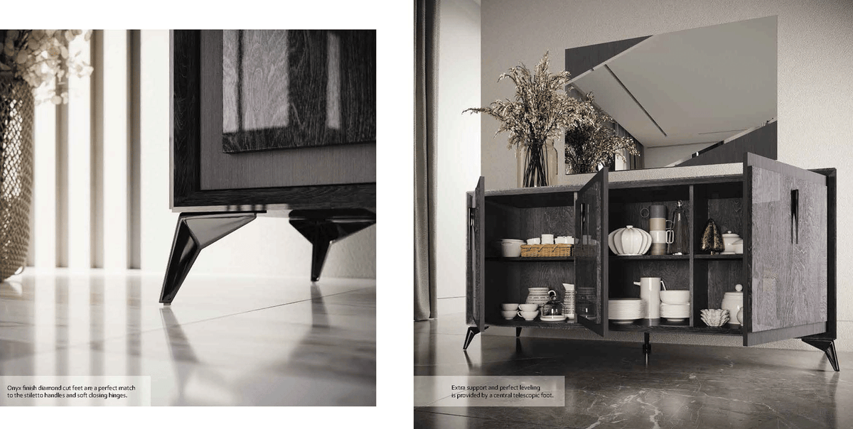 Krystal Modern Italian Dining Collection by Camelgroup