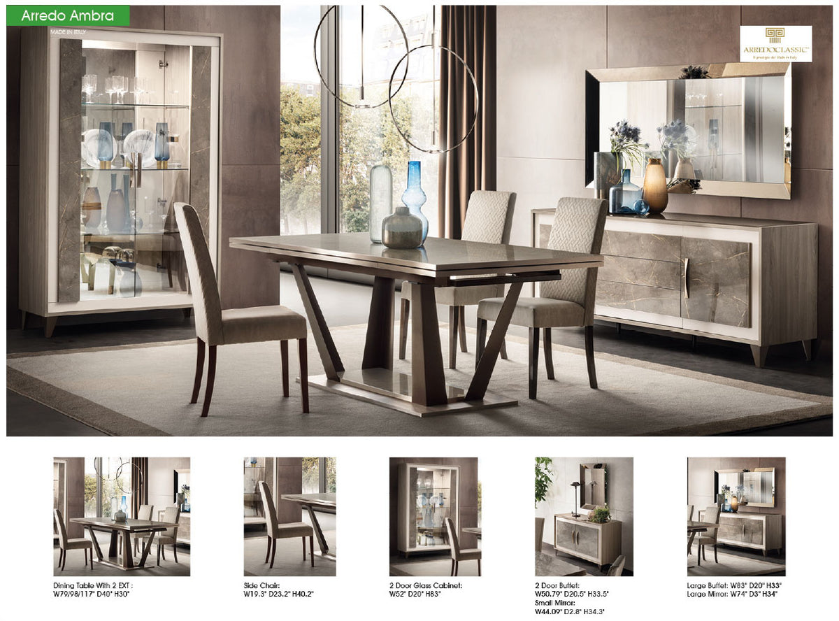 ArredoAmbra Italian Dining Collection by Arredoclassic