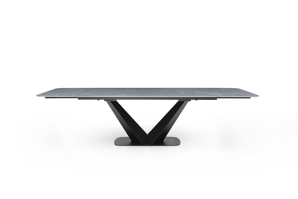 9436 Extendable Ceramic Dining Table & Chair Sets