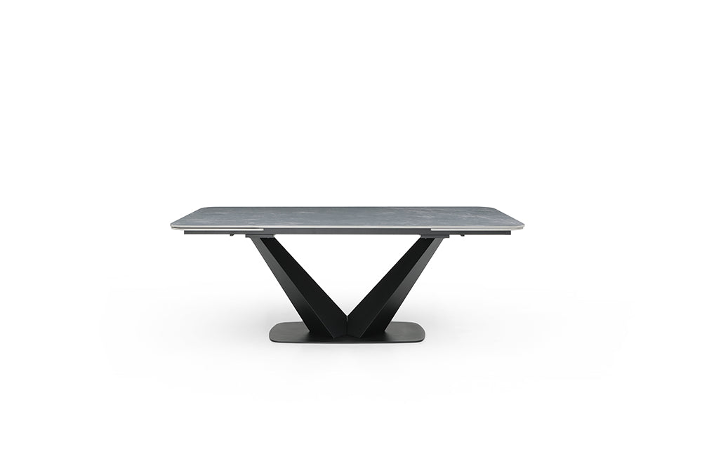 9436 Extendable Ceramic Dining Table & Chair Sets