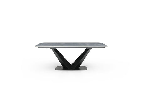 9436 Extendable Ceramic Dining Table & Chair Sets