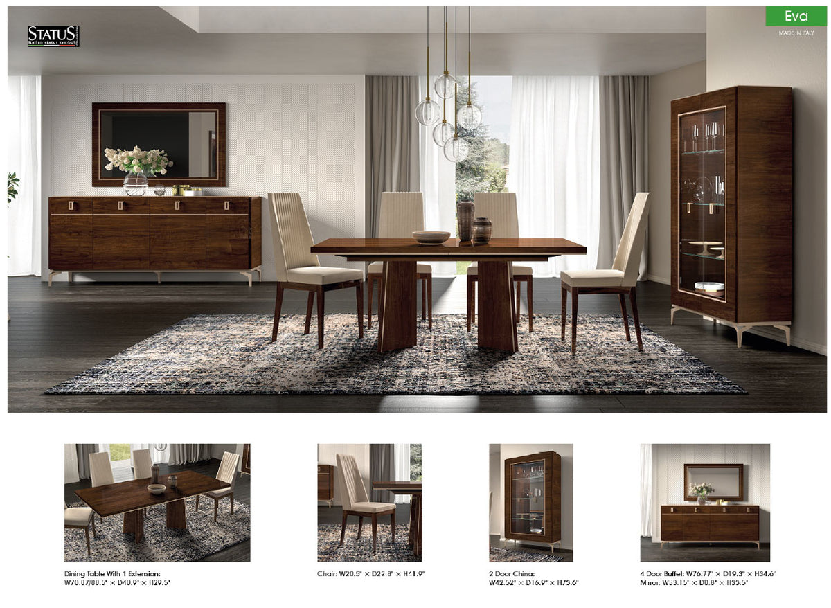 Eva Italian Dining Collection by Status