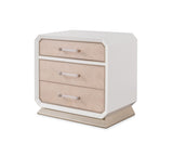 Modern Two-Tone King Dior Bedroom Set with Lift-Top Jewelry Storage