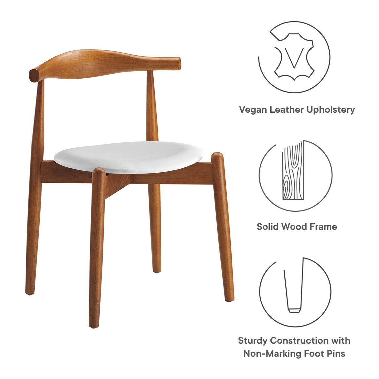 Stalwart Dining Side Chairs Set of 2