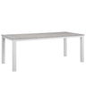 Maine 80" Outdoor Patio Dining Table – view 4
