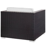 Convene 5 Piece Outdoor Patio Sectional Set