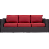 Convene 3 Piece Outdoor Patio Sofa Set