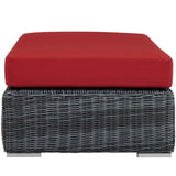 Summon Outdoor Patio Sunbrella® Rectangle Ottoman