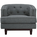 Coast Upholstered Fabric Armchair