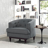 Coast Upholstered Fabric Armchair