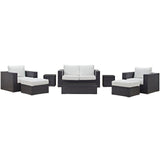 Convene 8 Piece Outdoor Patio Sofa Set