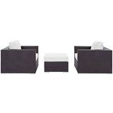 Convene 3 Piece Outdoor Patio Sofa Set