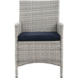 Bridge 4 Piece Outdoor Patio Patio Conversation Set