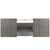 Shore Outdoor Patio Wood Dining Table