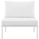 Harmony Armless Outdoor Patio Aluminum Chair