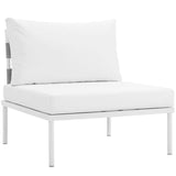 Harmony 6 Piece Outdoor Patio Aluminum Sectional Sofa Set