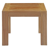 Upland Outdoor Patio Wood Side Table