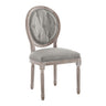 Arise Vintage French Upholstered Fabric Dining Side Chair – view 10