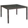 Conduit 47" Outdoor Patio Wicker Rattan Dining Table – outdoor table