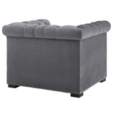 Heritage Performance Velvet Armchair
