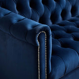 Heritage Performance Velvet Armchair