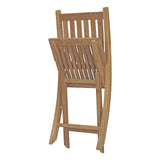 Marina 11 Piece Outdoor Patio Teak Dining Set - Contemporary Coastal & Weather-Resistant