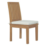 Marina 7 Piece Outdoor Patio Teak Dining Set - Modern Coastal & Weather-Resistant