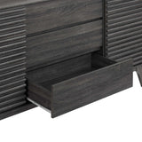 Render 63" Sideboard Buffet Table or TV Stand - Mid-Century Modern & Multi-Functional Storage
