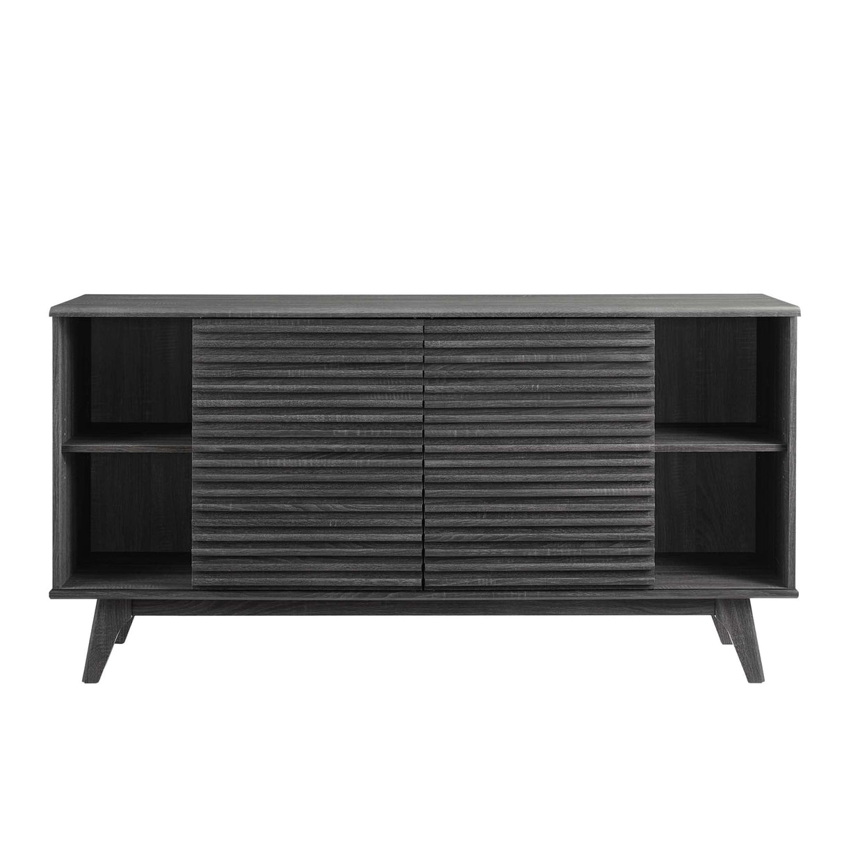 Render 63" Sideboard Buffet Table or TV Stand - Mid-Century Modern & Multi-Functional Storage