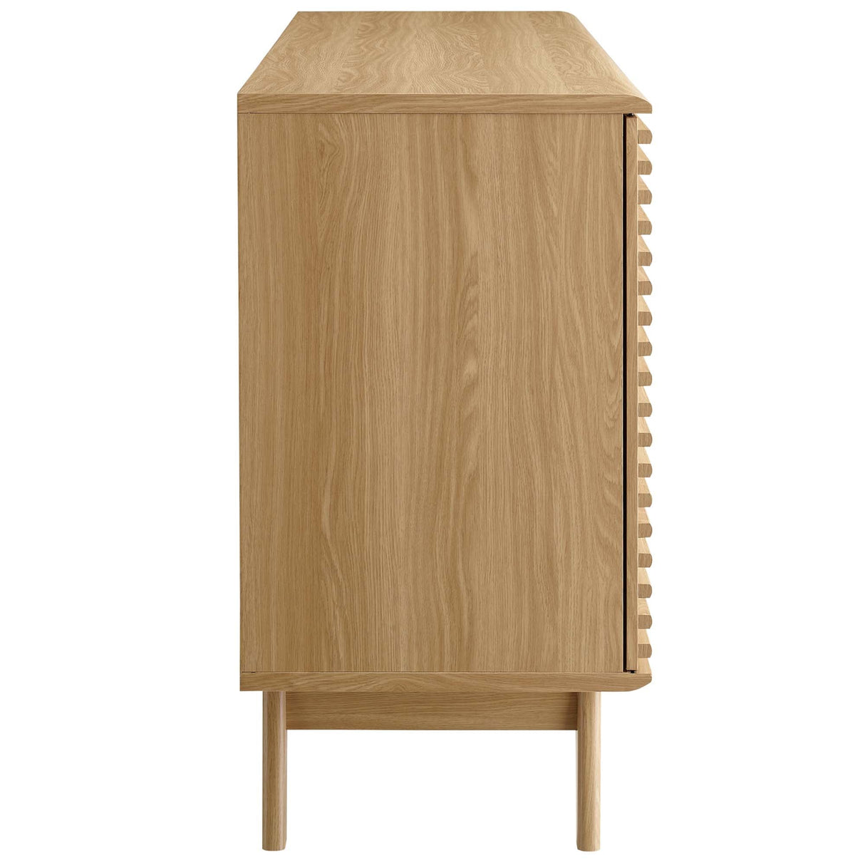 Render 63" Sideboard Buffet Table or TV Stand - Mid-Century Modern & Multi-Functional Storage