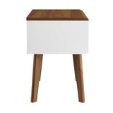 Render End Table - Mid-Century Modern Side Table with Storage Drawer