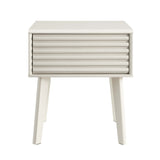 Render End Table - Mid-Century Modern Side Table with Storage Drawer