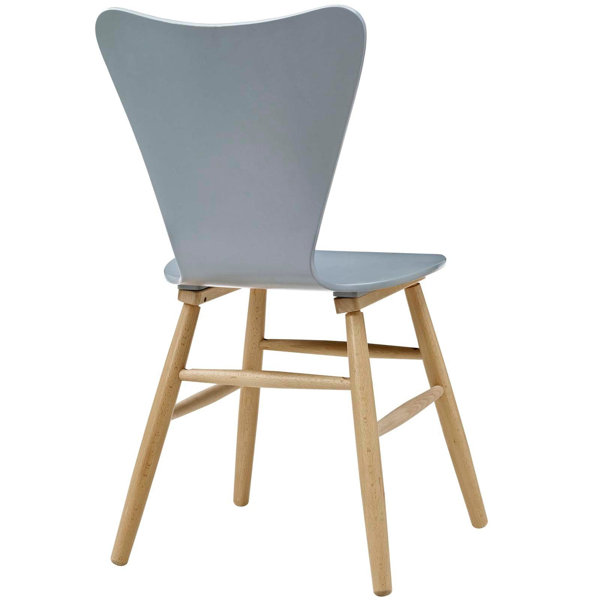 Cascade Dining Chair Set of 4 - Mid-Century Modern Bentwood & Minimalist Seating