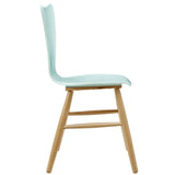 Cascade Dining Chair Set of 4 - Mid-Century Modern Bentwood & Minimalist Seating