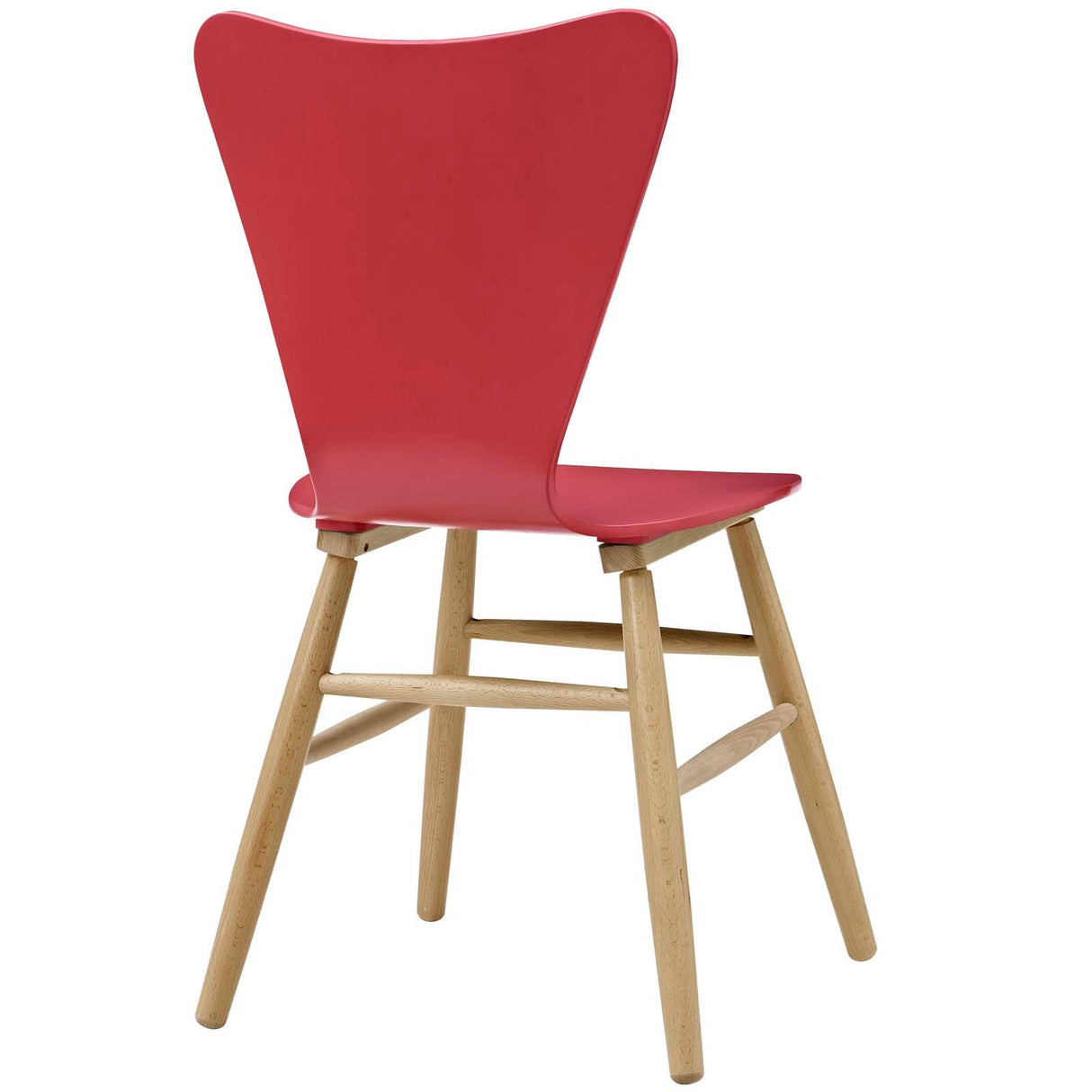Cascade Dining Chair Set of 4 - Mid-Century Modern Bentwood & Minimalist Seating