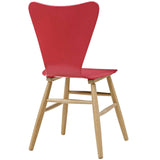 Cascade Dining Chair Set of 4 - Mid-Century Modern Bentwood & Minimalist Seating