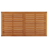 Newbury Outdoor Patio Premium Grade A Teak Wood Coffee Table - Coastal Modern & Weather-Resistant