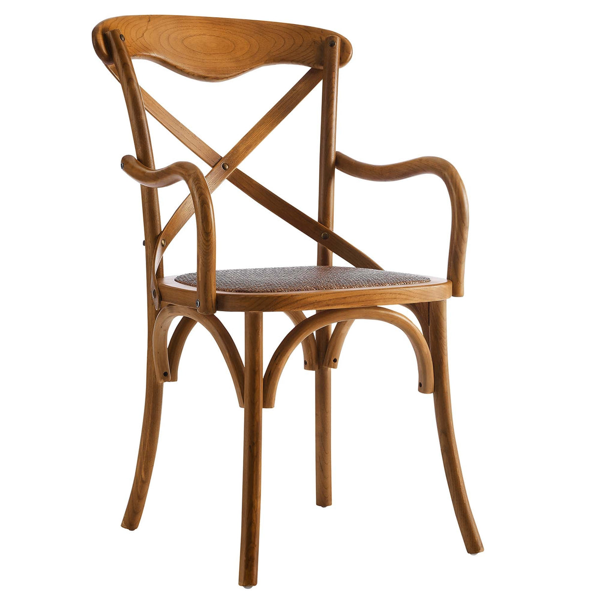 Gear Dining Armchair Set of 2 - Modern Rustic & Fully Assembled Seating