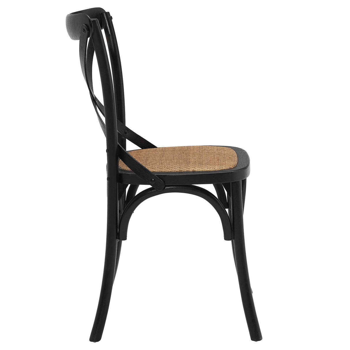Gear Dining Side Chair Set of 4 - Rustic Modern & Fully Assembled