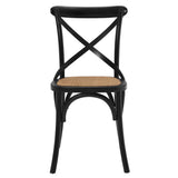 Gear Dining Side Chair Set of 4 - Rustic Modern & Fully Assembled