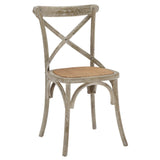 Gear Dining Side Chair Set of 4 - Rustic Modern & Fully Assembled