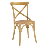 Gear Dining Side Chair Set of 4 - Rustic Modern & Fully Assembled