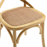 Gear Dining Side Chair Set of 4 - Rustic Modern & Fully Assembled
