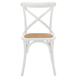Gear Dining Side Chair Set of 4 - Rustic Modern & Fully Assembled