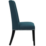 Baron Dining Chair Fabric Set of 4 - Elegant Heritage Style & Nailhead Trim