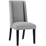 Baron Dining Chair Fabric Set of 4 - Elegant Heritage Style & Nailhead Trim