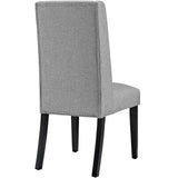 Baron Dining Chair Fabric Set of 4 - Elegant Heritage Style & Nailhead Trim