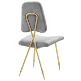Ponder Dining Side Chair Set of 4 - Modern Glam & Velvet Performance