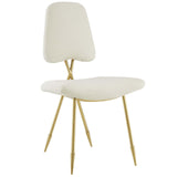 Ponder Dining Side Chair Set of 4 - Modern Glam & Velvet Performance