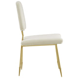 Ponder Dining Side Chair Set of 4 - Modern Glam & Velvet Performance